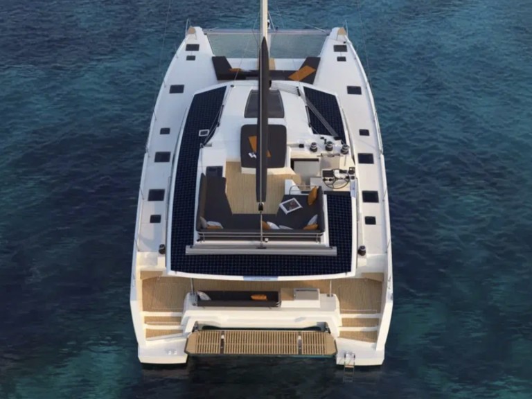 Bareboat Rental Catamaran Fountaine Pajot with a boat licence