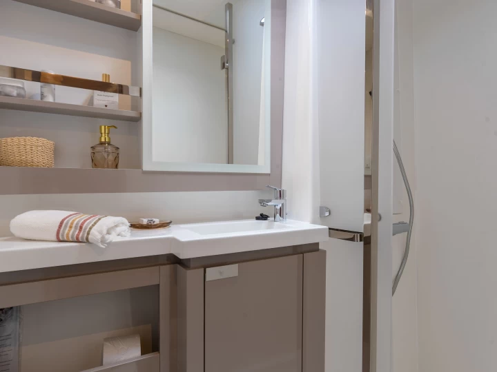 Bareboat Rental Catamaran Fountaine Pajot with a boat licence