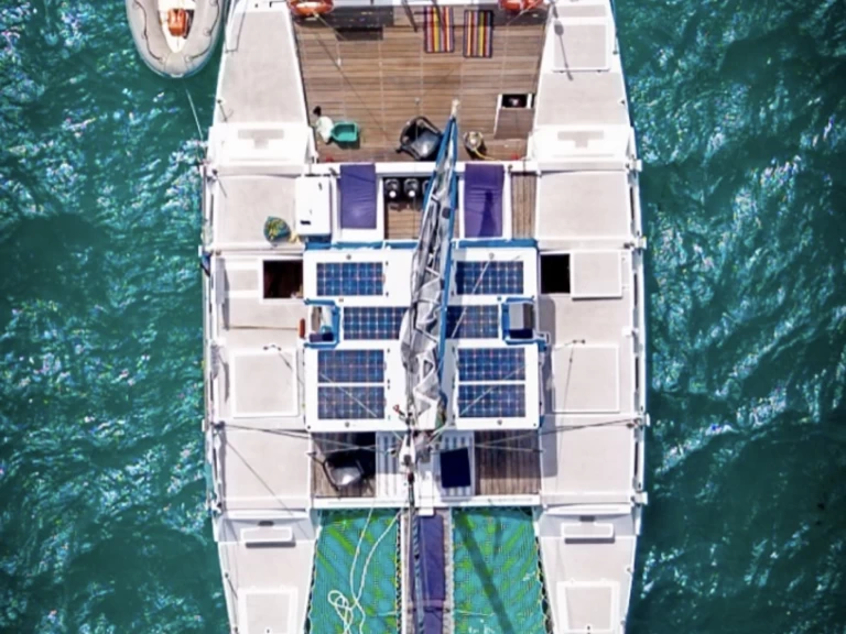 Bareboat Rental Catamaran Custom Made with a boat licence