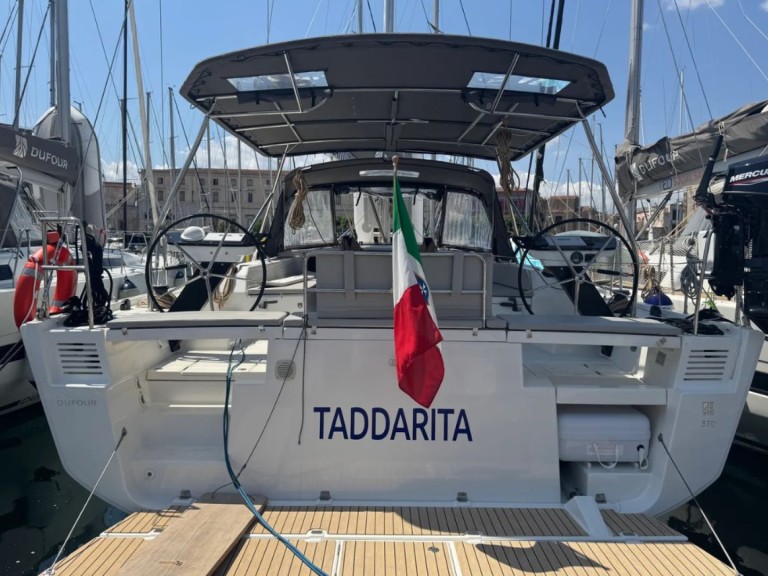 Sailboat rental with or without captain Dufour Palermo