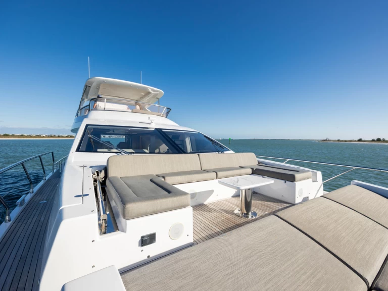 Bareboat Rental Luxury Yacht Azimut with a boat licence
