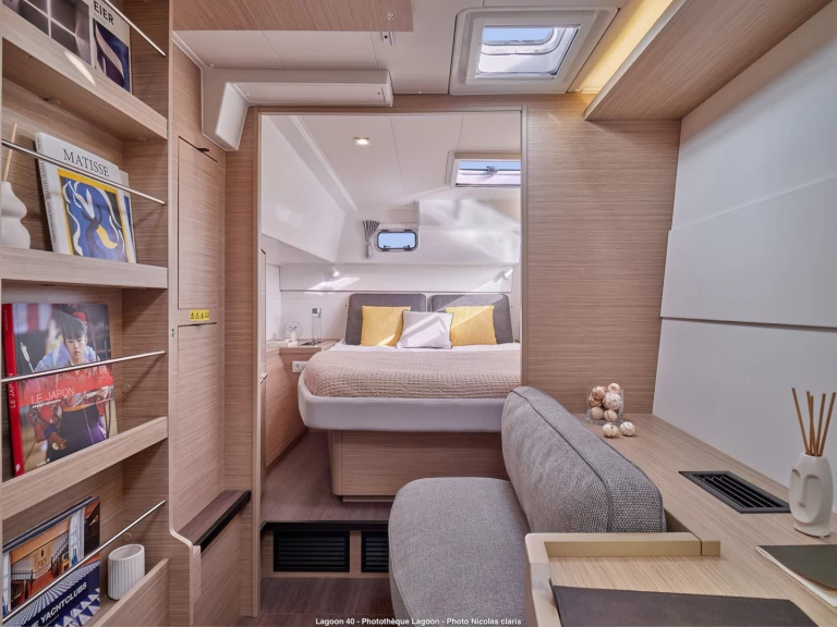 Bareboat Rental Catamaran Lagoon with a boat licence