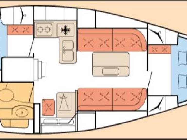Sailboat rental in Pointe-à-Pitre - Dufour Dufour 34