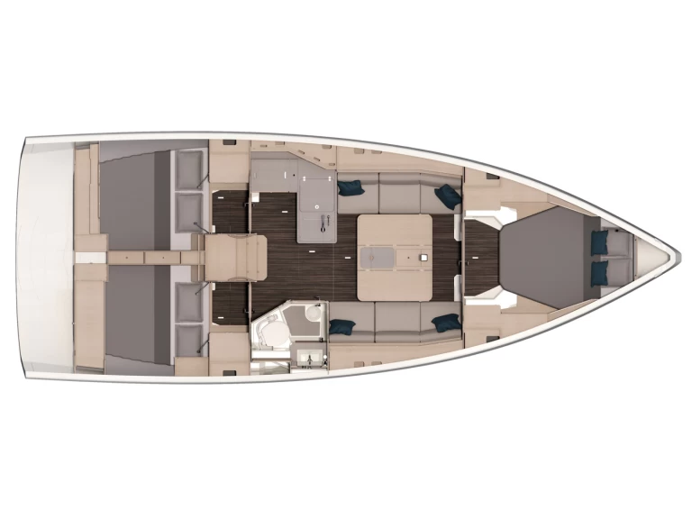 Yacht charter Procida cheap Dufour 37