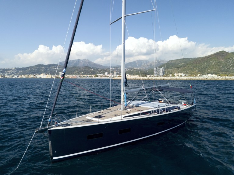 D&D Yacht D&D Kufner 50 charter bareboat or captained in  Salerno
