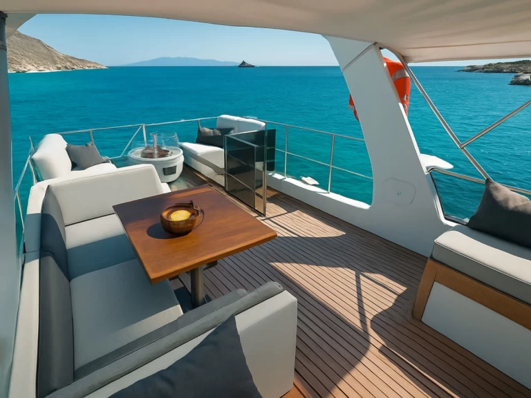 Maiora Fly Bridge in Mykonos (City) on SamBoat