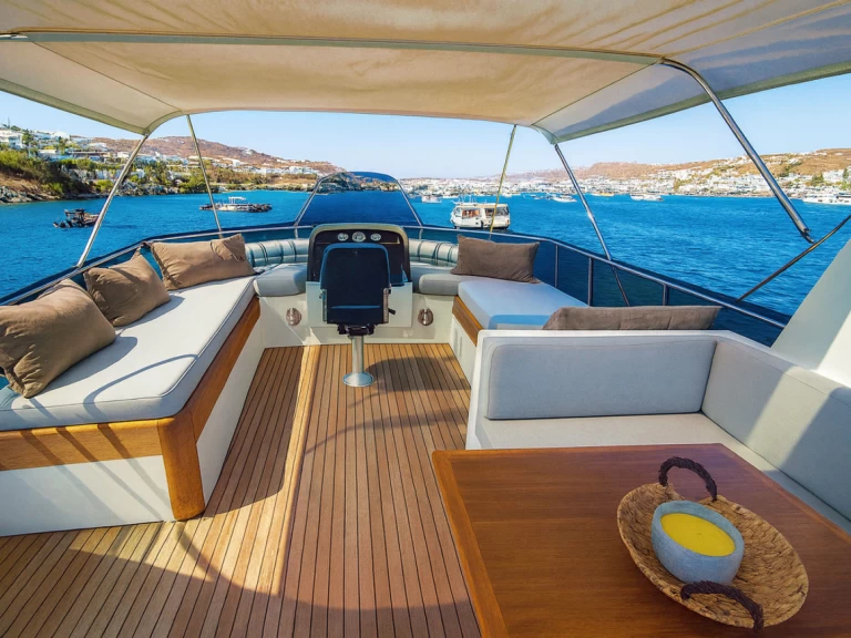 Rent a Maiora Fly Bridge Mykonos (City)