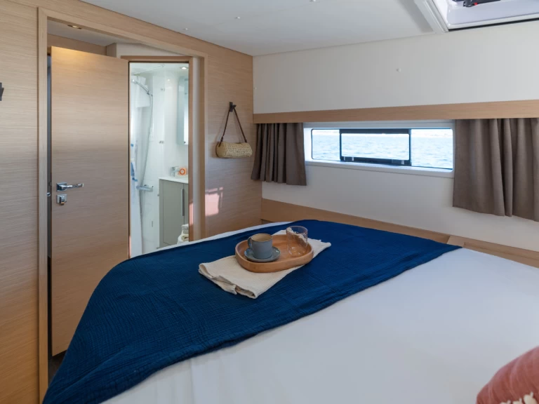 Bareboat Rental Catamaran Fountaine Pajot with a boat licence