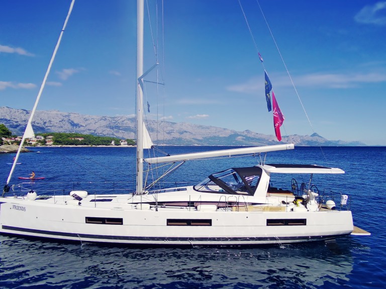 Sailboat rental with or without captain Jeanneau Seget Donji