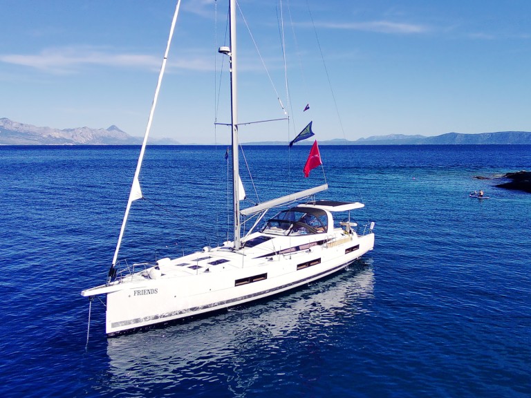 Sailboat rental with or without captain Jeanneau Seget Donji