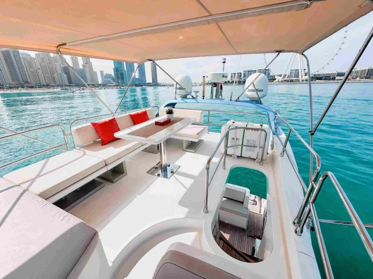 Azimut Azimut 50 charter bareboat or captained in  Dubai Marina