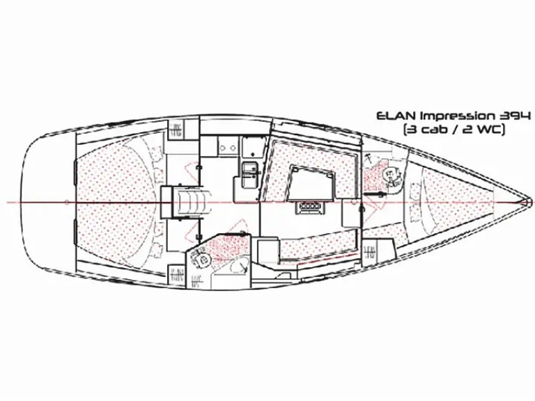 Elan Elan Impression 394 Impression Thalia in Gouvia on SamBoat