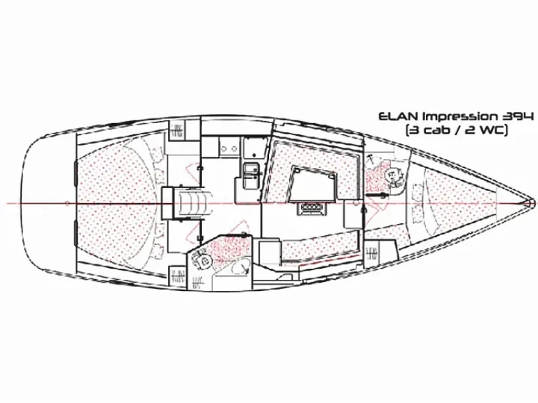 Elan Elan Impression 394 Impression Thalia in Gouvia on SamBoat