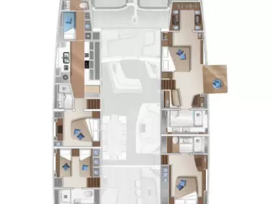 Boat rental Lagoon Lagoon 77 in Ajaccio on Samboat