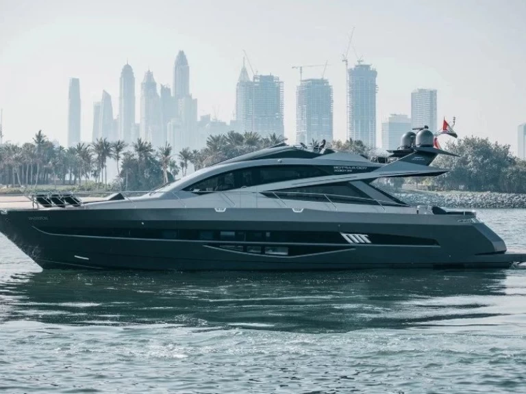 Galeon 70 charter bareboat or captained in  Dubai Marina