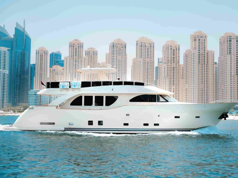 Luxury Yacht rental in Dubai Marina - CLASSICO 80