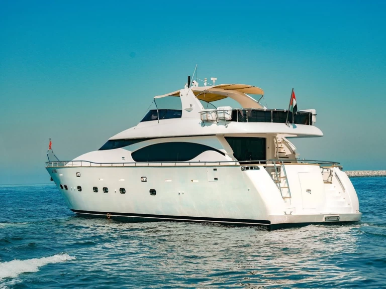 Maiora 82 charter bareboat or captained in  Dubai Marina