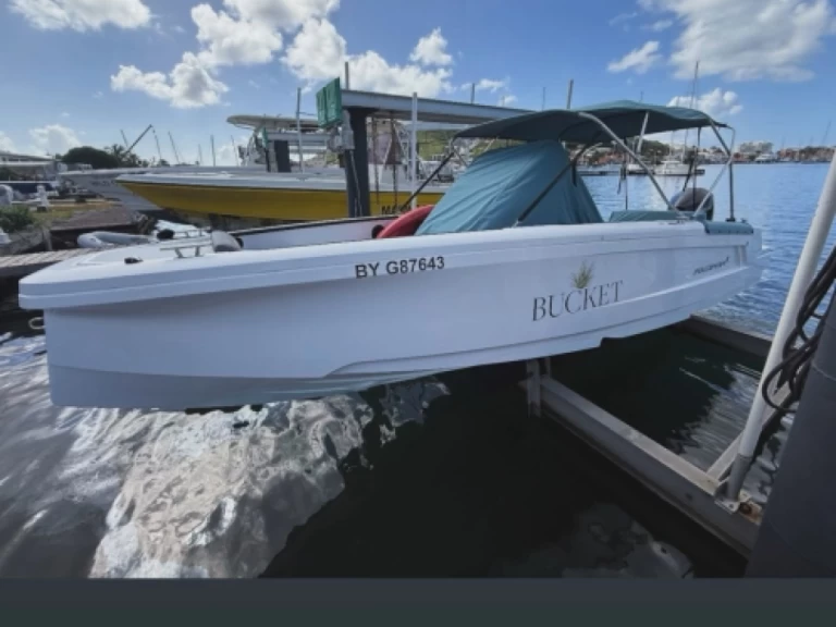Axopar 22 charter bareboat or captained in  Gustavia