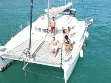 Bareboat Rental Catamaran Lagoon with a boat licence