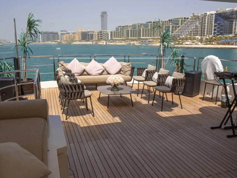Luxury Yacht for rent Dubai Marina at the best price