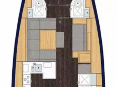 Boat rental Bavaria Bavaria C45 Holiday in Murter-Kornati on Samboat