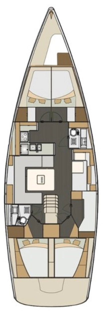 Sailboat rental with or without captain Elan Punat