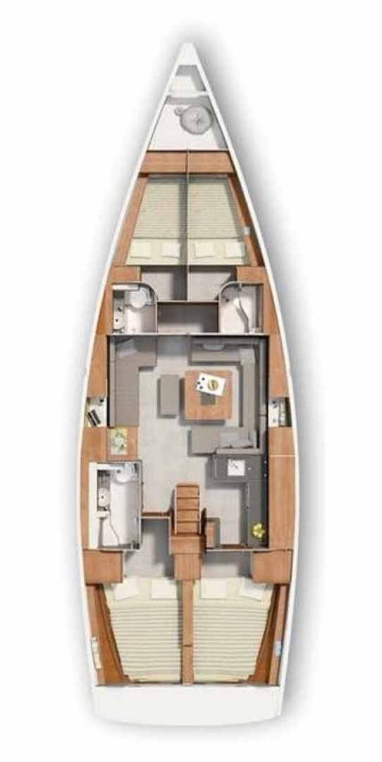 Yacht charter Pula cheap Hanse 455