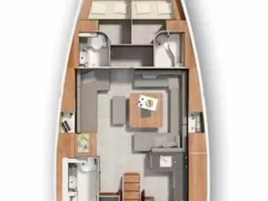 Yacht charter Pula cheap Hanse 455