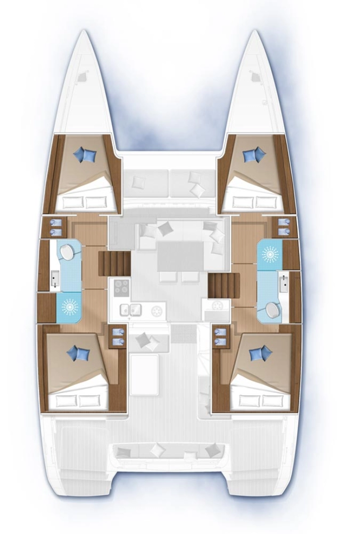 Yacht charter Šibenik cheap Lagoon 40