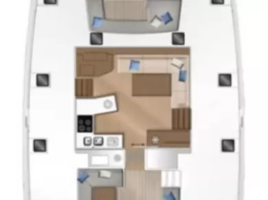 Rent a Lagoon Lagoon 450 F Sant Antoni de Portmany