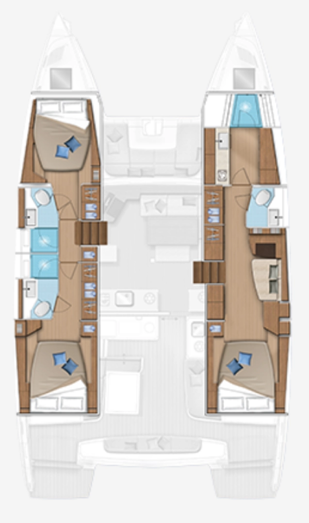 Rent a Lagoon Lagoon 46 Portocolom