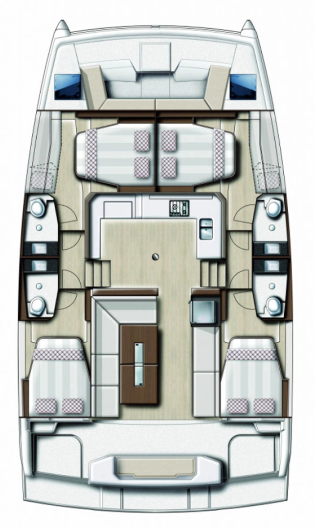 Yacht charter Seget Donji cheap Bali Catspace Voile