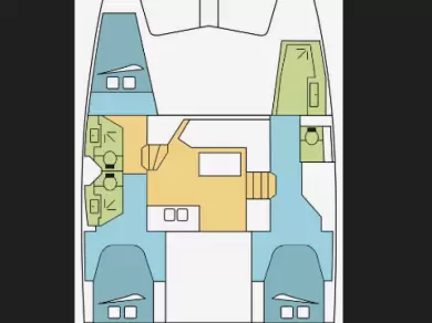 Catamaran rental with or without captain Fountaine Pajot Road Town