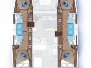 Yacht charter Seget Donji cheap Lagoon 46