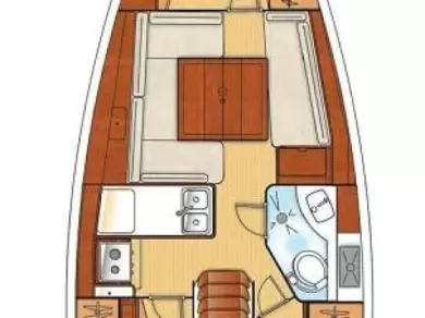 Sailboat for rent Préveza at the best price