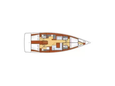 Rent a Bénéteau Oceanis 55 Seget Donji