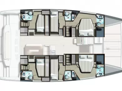 Catamaran rental with or without captain Bali Gouvia