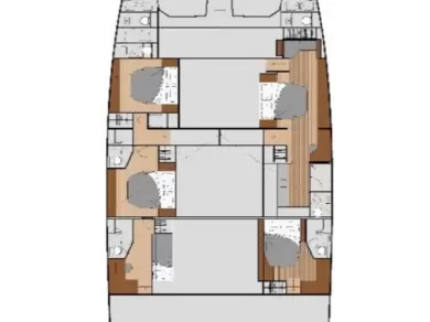 Boat rental Fountaine Pajot Fountaine Pajot Power 67 in Alimos on Samboat