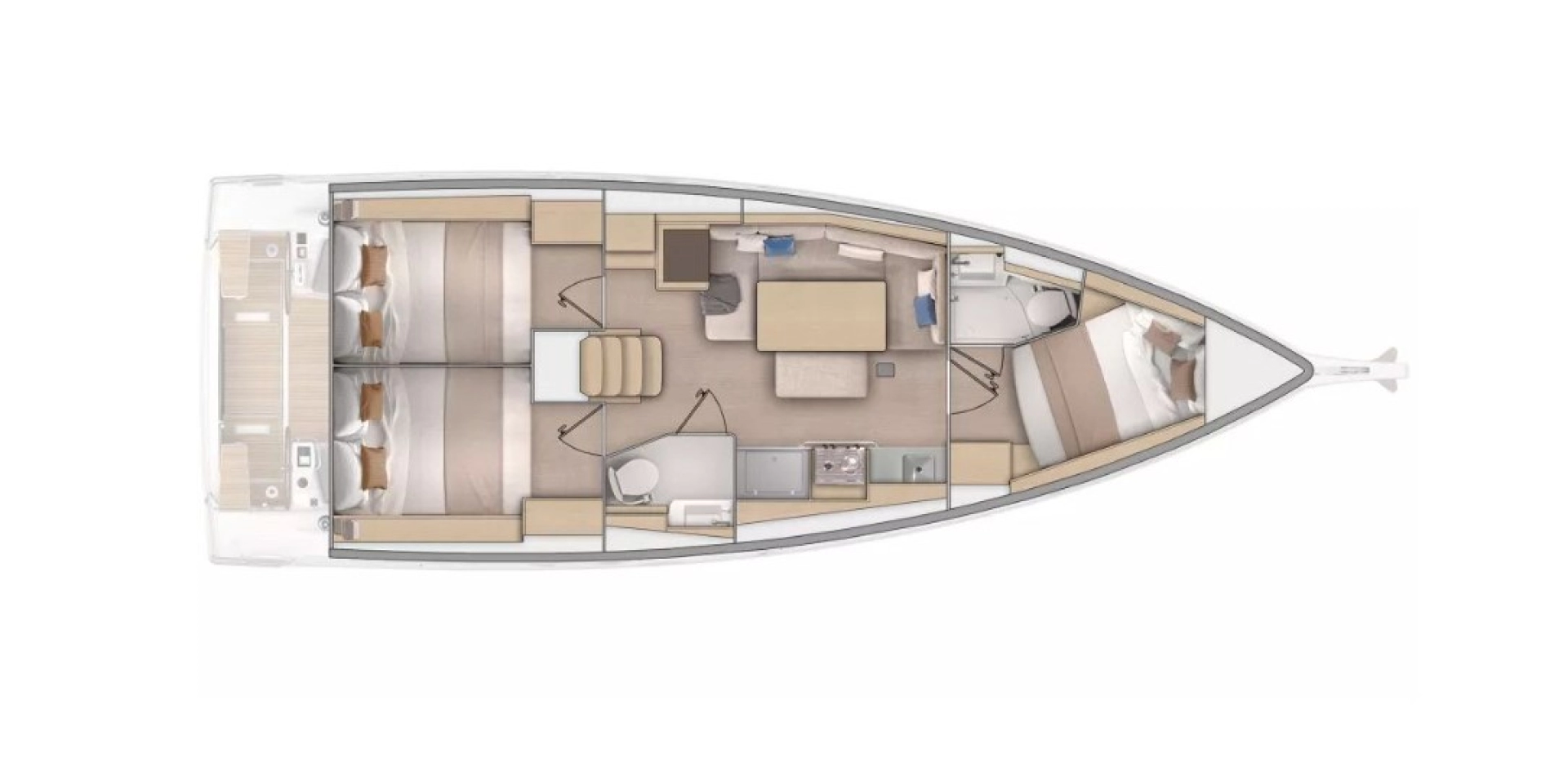 Boat rental Bénéteau Oceanis 37.1 in Skradin on Samboat