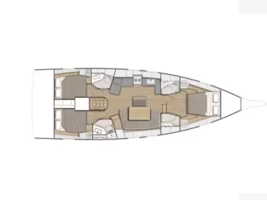 Sailboat rental in Rhodes (City) - Bénéteau Oceanis 46.1