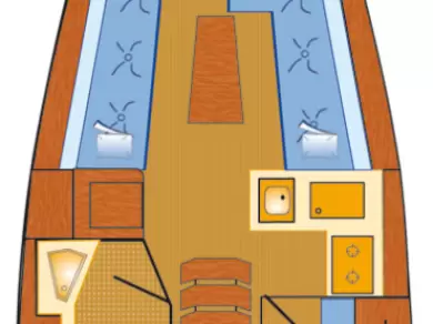 Sailboat rental in Rogoznica - Bavaria Cruiser 34