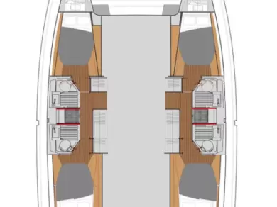 Catamaran rental with or without captain Fountaine Pajot Lefkáda