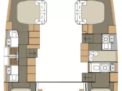 Dufour Dufour Catamarans 48 Sail in Primošten on SamBoat