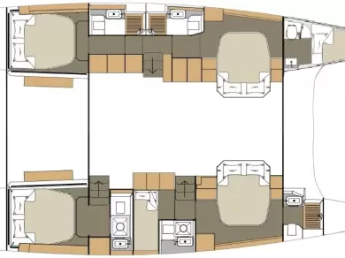 Rent a Dufour Dufour Catamarans 48 Sail Primošten