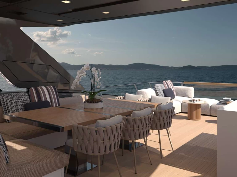 Bareboat Rental Luxury Yacht San Lorenzo with a boat licence