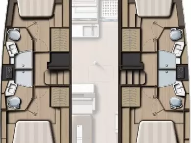 Catamaran rental in Trogir - Bali Bali 4.4