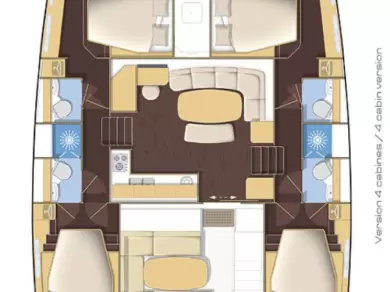 Yacht charter Turgutreis cheap Lagoon 421