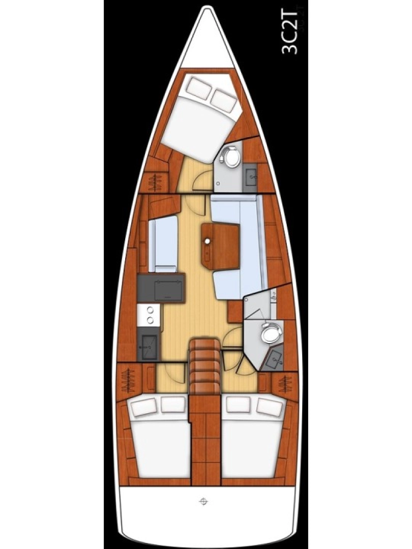 Sailboat rental with or without captain Bénéteau Sukošan