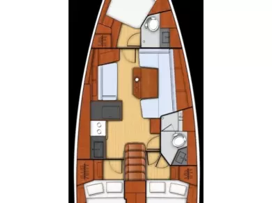 Sailboat rental with or without captain Bénéteau Sukošan
