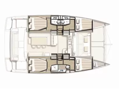 Catamaran rental with or without captain Bali Biograd na Moru